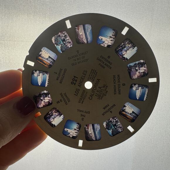 Sawyer's Brown VINTAGE ViewMaster with 1948 California USA Picture Reel - Picture 12 of 12